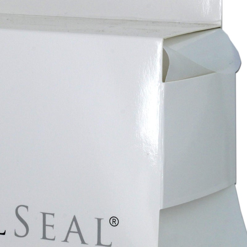 IDEALSEAL Clear Retail Package Seals 1.5" Inch Round Circle Wafer Stickers/Labels with Easy Dispensing Box 1000 Per Box Made in USA! (1 Box (1000)) - Image 1